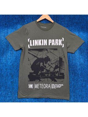 Linkin Park Meteora Album Tracklisting Nu Metal Band Tee M